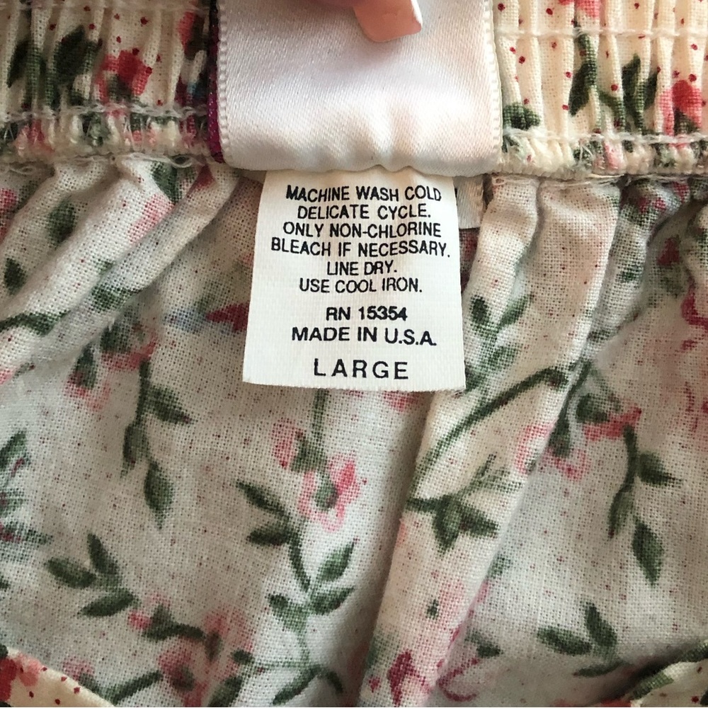 VINTAGE Intentions By Hartwell Floral Skirt Sz L - Picture 3 of 5
